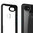 Hybrid Bumper Shockproof Case for Google Pixel 3a XL - Black (Clear)